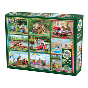 Cobble Hill - 1000 Piece - Squirrels on Vacation
