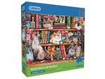 Gibson - 500 XL Piece - Puss Back in Books-jigsaws-The Games Shop