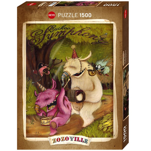 Heye - 1500 Piece - Zozoville Cuckoo Symphony
