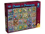 Holdson - 1000 Piece - Treats & Treasures 4 Sprngtime Crochet-jigsaws-The Games Shop