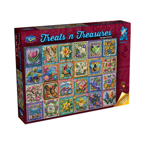 Holdson - 1000 Piece - Treats & Treasures 4 Sprngtime Crochet