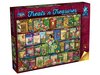 Holdson - 1000 Piece - Treats & Treasures 4 Vintage Summers Garden Book Shelf-jigsaws-The Games Shop