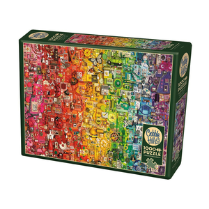 Cobble Hill - 1000 Piece - Colourful Rainbow