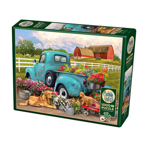 Cobble Hill - 1000 Piece - Flower Truck