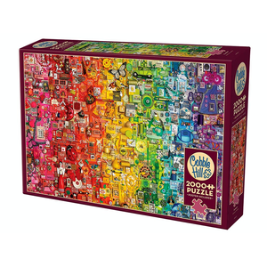 Cobble Hill - 2000 Piece - Rainbow