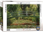 Eurographics - 1000 Piece - Monet Japanese Footbridge-jigsaws-The Games Shop