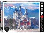 Eurographics - 1000 Piece - Neuschwanstein in Winter-jigsaws-The Games Shop