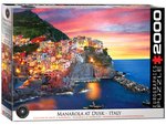Eurographics - 2000 Piece - Manorola at Dusk-jigsaws-The Games Shop