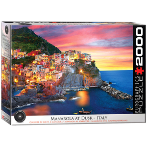 Eurographics - 2000 Piece - Manorola at Dusk