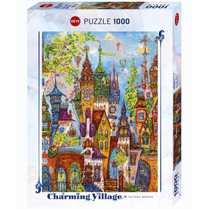 Heye - 1000 Piece - Charming Village Red Arches