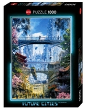 Heye - 1000 Piece - Future Cities Market District-jigsaws-The Games Shop