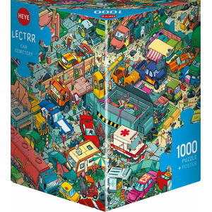 Heye - 1000 Piece - Lectr Car Cemetery