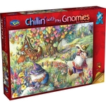 Holdson - 1000 Piece - Chillin with Gnomies Home Sweet Gnome-jigsaws-The Games Shop