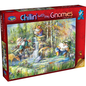 Holdson - 1000 Piece - Chillin with my Gnomies A Reel Good Time