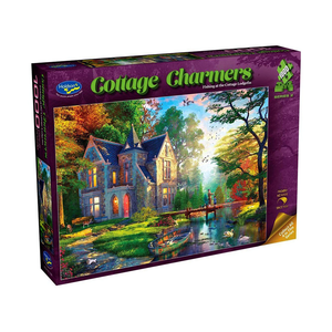 Holdson - 1000 Piece - Cottage Charmers 2 Fishing at the Cottage Lodgefin