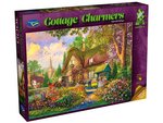 Holdson - 1000 Piece - Cottage Charmers 2 Oakwell Cottage-jigsaws-The Games Shop