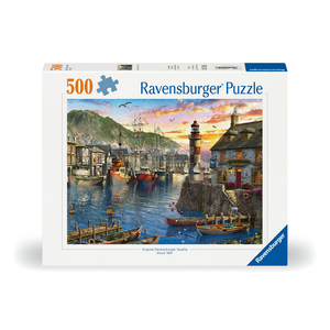 Ravensburger - 500 Piece - Sunrise at the Port