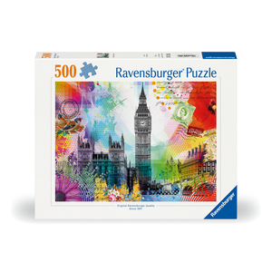 Ravensburger - 500 Piece - London Postcard