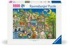 Ravensburger - 1000 Piece - Mother Gooseville-jigsaws-The Games Shop