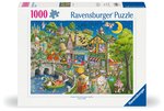 Ravensburger - 1000 Piece - Mother Gooseville-jigsaws-The Games Shop