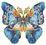 Wood Laser Cut Jigsaw - Morpho Helena Butterfly