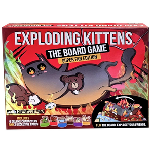Exploding Kittens - Board Game Super Fan Edition