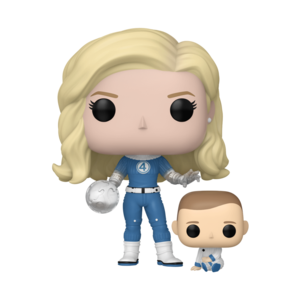 Pop Vinyl - The Fantastic Four: First Steps - Invisible Woman With Franklin