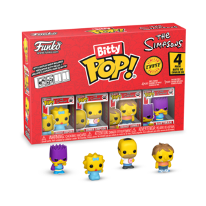 Pop Vinyl Mystery Bitty 4-Pack - The Simpsons - Maggie