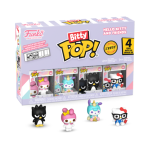 Pop Vinyl Mystery Bitty 4-Pack - Hello Kitty - My Melody