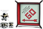 MDG - Monopoly Dice and Tray Set-board games-The Games Shop