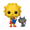 Pop Vinyl - The Simpsons - Lisa With Snowball II-collectibles-The Games Shop