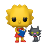 Pop Vinyl - The Simpsons - Lisa With Snowball II-collectibles-The Games Shop