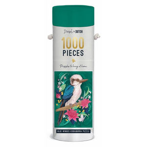 Diesel & Dutch - 1000 Piece Blue Winged Kookaburra