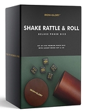 Shake Rattle & Roll Deluxe Poker Dice-card & dice games-The Games Shop