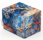 ULT GUARD DECK BOX 100 SIDEWINDER CORAL-trading card games-The Games Shop
