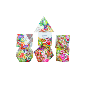 Sirius Dice - Sharp Fruit (Set of 7)