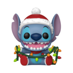 Pop Vinyl - Stitch with Lights (Holiday) -collectibles-The Games Shop