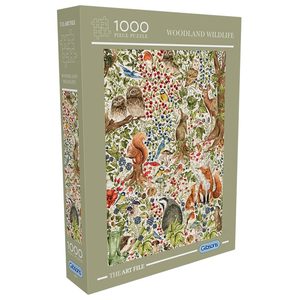Gibson - 1000 Piece - Art File Woodland Wildlife