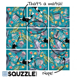 Squzzle - Ocean Life