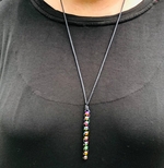 Kaiko Sensory - Unisex Caterpillar Necklace - Oil Slick-sensory-The Games Shop