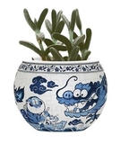 3D Flowerpot Jigsaw Puzzle - Alexander the Fat Tiger-jigsaws-The Games Shop