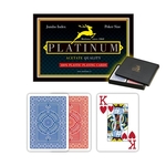 Modiano - Double Deck -  Platinum 100% Acetate-card & dice games-The Games Shop