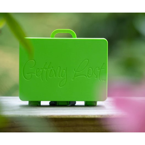 Getting Lost - Suitcase Travel/Storage Case - Green Fields