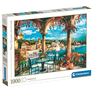 Clementoni - 1000 Piece - Balcony View Lake Como
