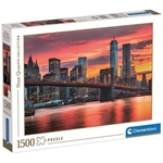 Clementoni - 1500 Piece - East River at Dusk-jigsaws-The Games Shop