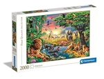 Clementoni - 2000 Piece - The African Gathering-jigsaws-The Games Shop