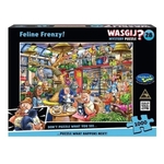 Wasgij - Mystery #28 - Feline Frenzy-jigsaws-The Games Shop