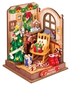 DIY - Mini House - Christmas Fireplace-construction-models-craft-The Games Shop