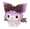 Nanoblock - Medium - Sanrio Kuromi Big Ribbon-construction-models-craft-The Games Shop