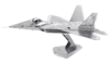 Metal Earth - F-22 Raptor-construction-models-craft-The Games Shop